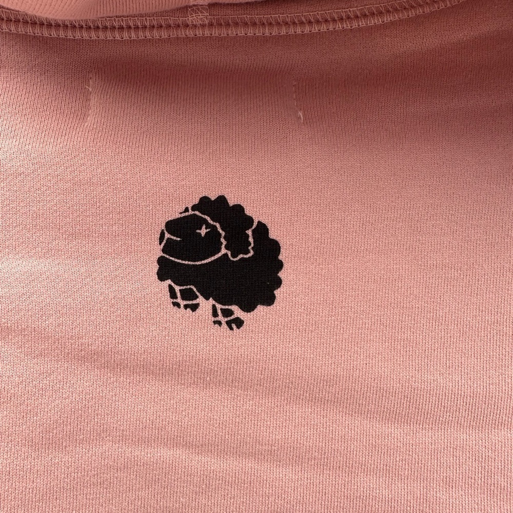 Ecologyst 100% Organic Cotton Pink Hoodie Sweater#A — image 3 of 8